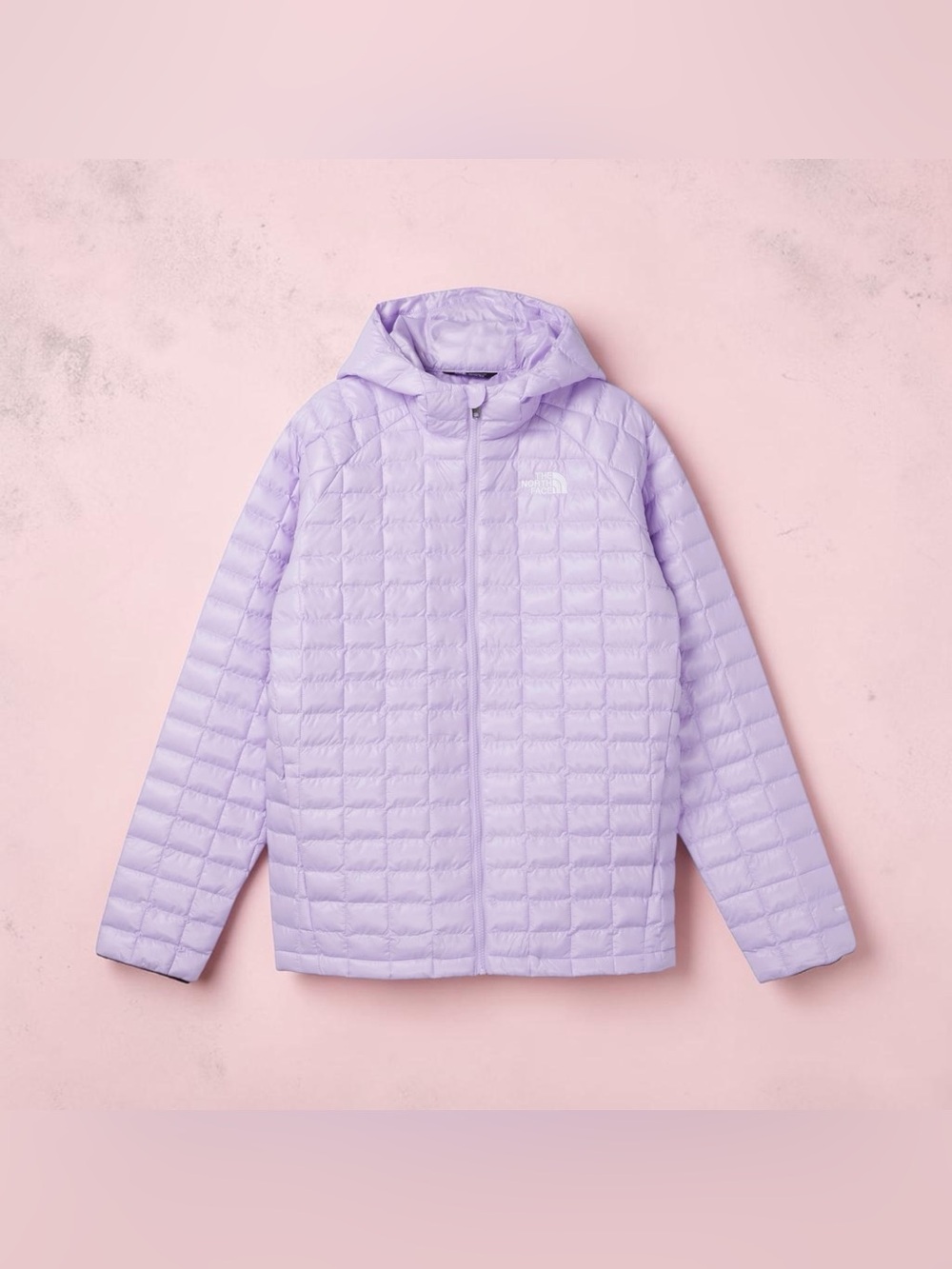 The North Face Kids Lilac Packable Quilted Hooded Jacket